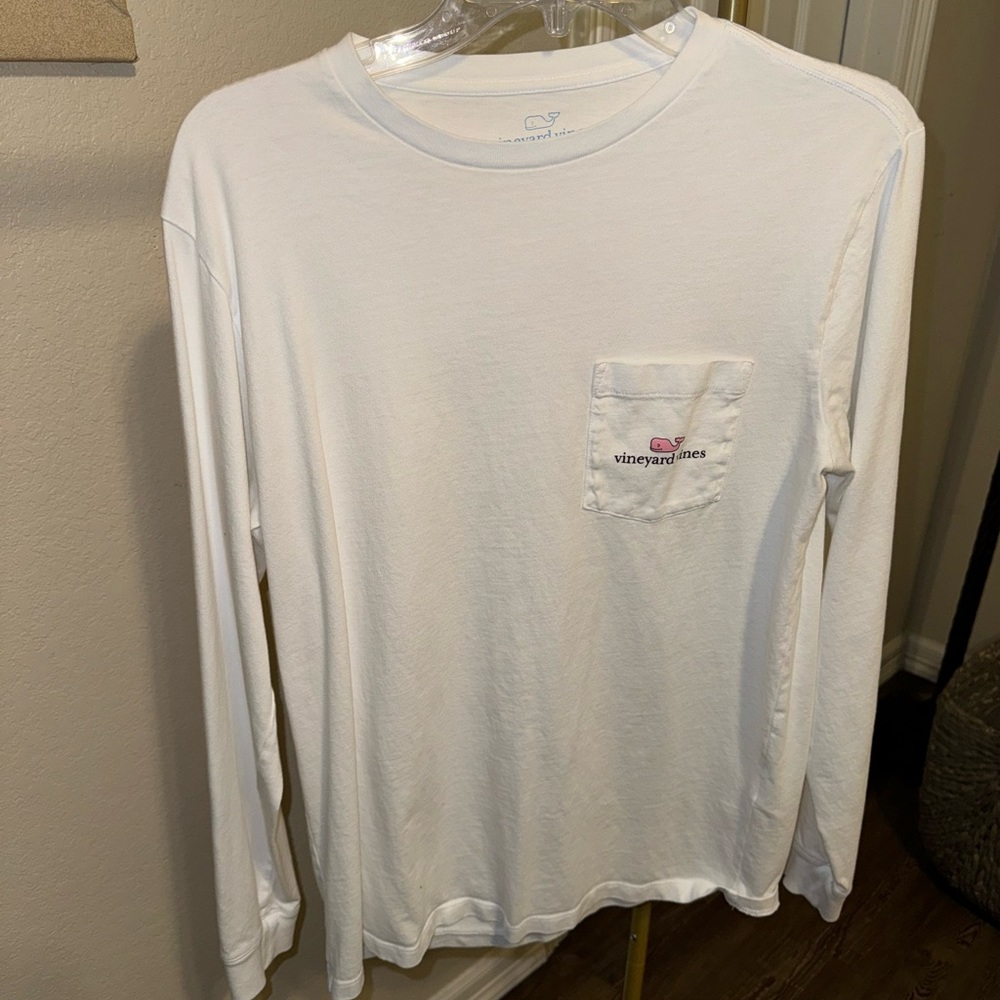 Vineyard Vines long sleeve tshirt white